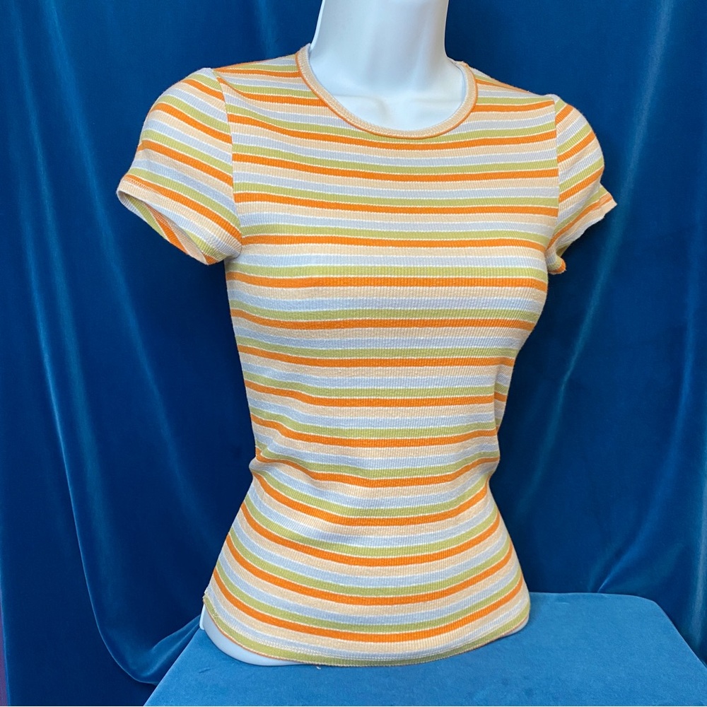 Y2K Baby Tee Vintage Ribbed - Picture 8 of 8